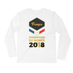 Champions Du Monde France Long Sleeve Fitted Crew