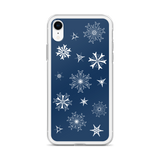 Winter Wonderland Blue iPhone Case