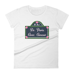 De Paris Avec Amour Women's Short Sleeve T-Shirt