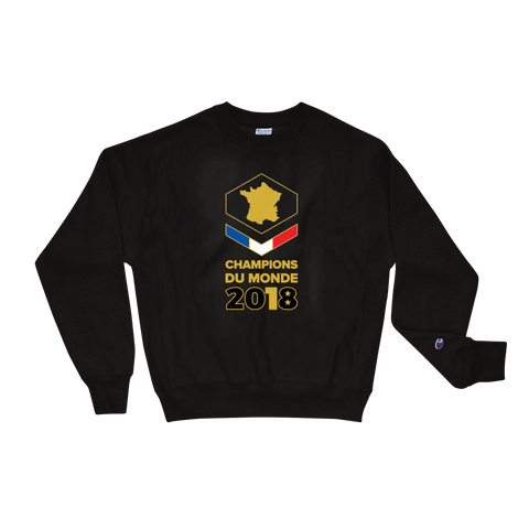 Champions Du Monde Map Champion Sweatshirt