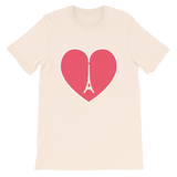 Love Paris Short-Sleeve Unisex T-Shirt