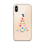 Je Suis Macaron Clear iPhone Case