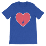 Love Paris Short-Sleeve Unisex T-Shirt