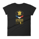 Champions Du Monde Map Women's Short Sleeve T-Shirt