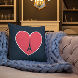 Love Paris Premium Pillow
