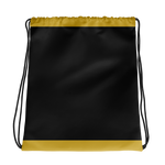 Champions Du Monde Map Drawstring Bag Black