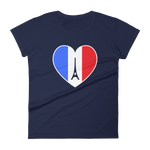 Love France Women's Short Sleeve T-Shirt