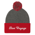 Bon Voyage Pom Pom Knit Cap